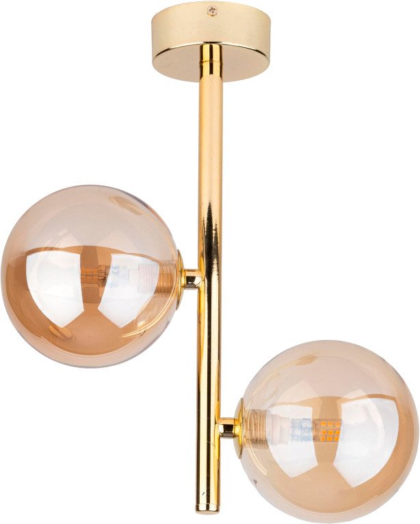 

Люстра средней высоты TK Lighting Estera Gold 4547