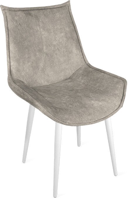 

Стул Трия Тейлор К1С исп. 2 (белый матовый/микровелюр Wellmart Dark Beige)