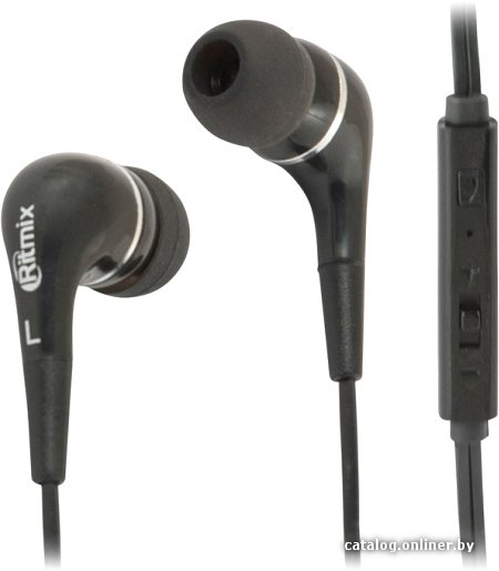 Наушники Ritmix RH-112M (черный)