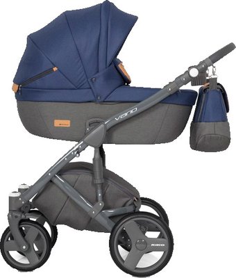 Универсальная коляска Riko Vario (2 в 1, 05 Denim)