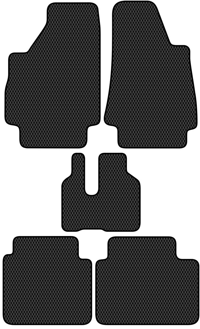 

Комплект ковриков для авто Alicosta Лада 4х4 Урбан (suv / 2121 (3 дв.)) 2014 - Н.В. (черный, ромб)
