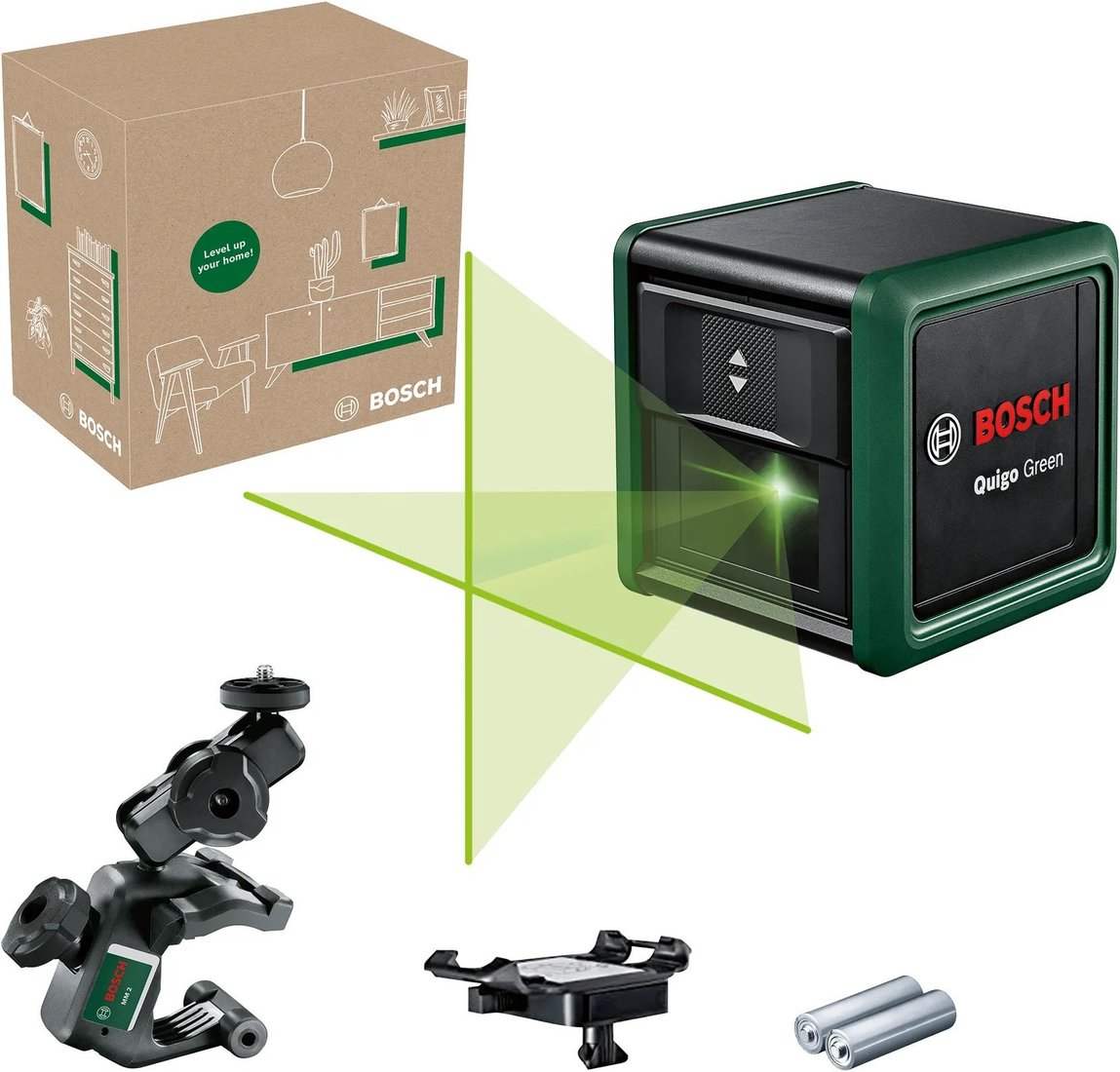 Лазерный нивелир Bosch Quigo Green 0603663CZ0