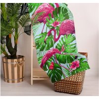 Полотенце Доляна Фламинго 2588690