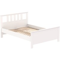 Кровать Mio Tesoro Сага 140х200 2.08.04.220.1 (белый)