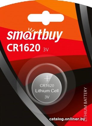 Батарейка SmartBuy CR1620 SBBL-1620-1B