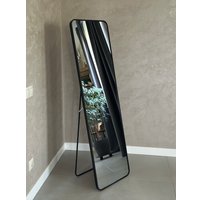 Зеркало eMZe Закругленные углы 45х150 DK0919.CHE (черный)