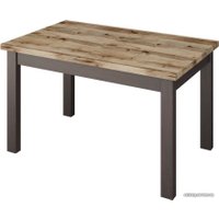 Кухонный стол Senira Кастусь 110-145x70 (береза сандал/венге)