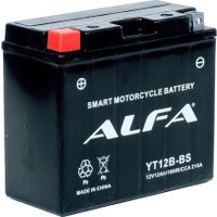 Мотоциклетный аккумулятор ALFA YT12B-BS (12 А·ч) в Бресте