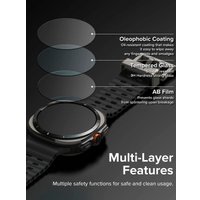 Чехол Ringke Slim+Glass для Galaxy Watch Ultra 47mm 2024/ 2025 Matte Black