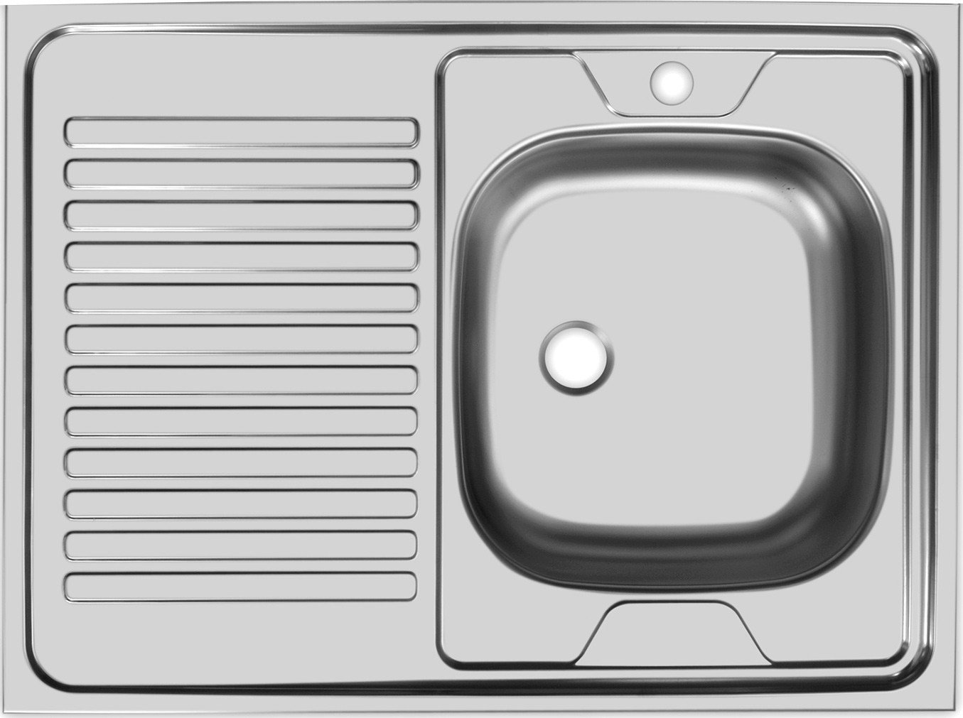 

Кухонная мойка Ukinox STD800.600 5C 0RS (с сифоном)