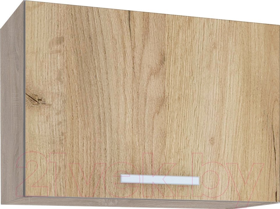 

Шкаф навесной Интерлиния Мила ВШГ50-360 (дуб золото)