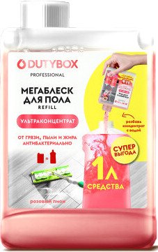 

Средство для пола Dutybox db-1600 Суперблеск (200 мл)