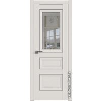 Межкомнатная дверь ProfilDoors 2.94U L 70x200 (дарквайт, стекло прозрачное)