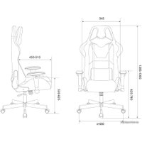 Игровое (геймерское) кресло Knight VIKING Light-20 (черный)