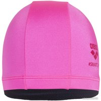 Шапочка для плавания ARENA Smartcap junior 004410 100 (розовый/черный)