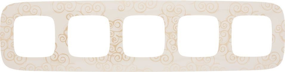 

Рамка Legrand Valena Allure 754355 (нарцисс/золото)