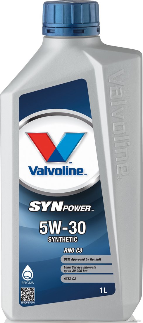 Моторное масло Valvoline SynPower RNO C3 5W-30 1л