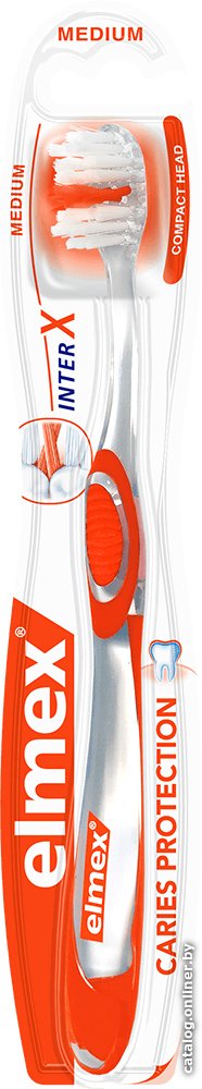 Зубная щетка Elmex Caries protection inter X