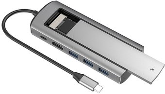 Док-станция Lalaunicky FX-2303 Type-C 6in1