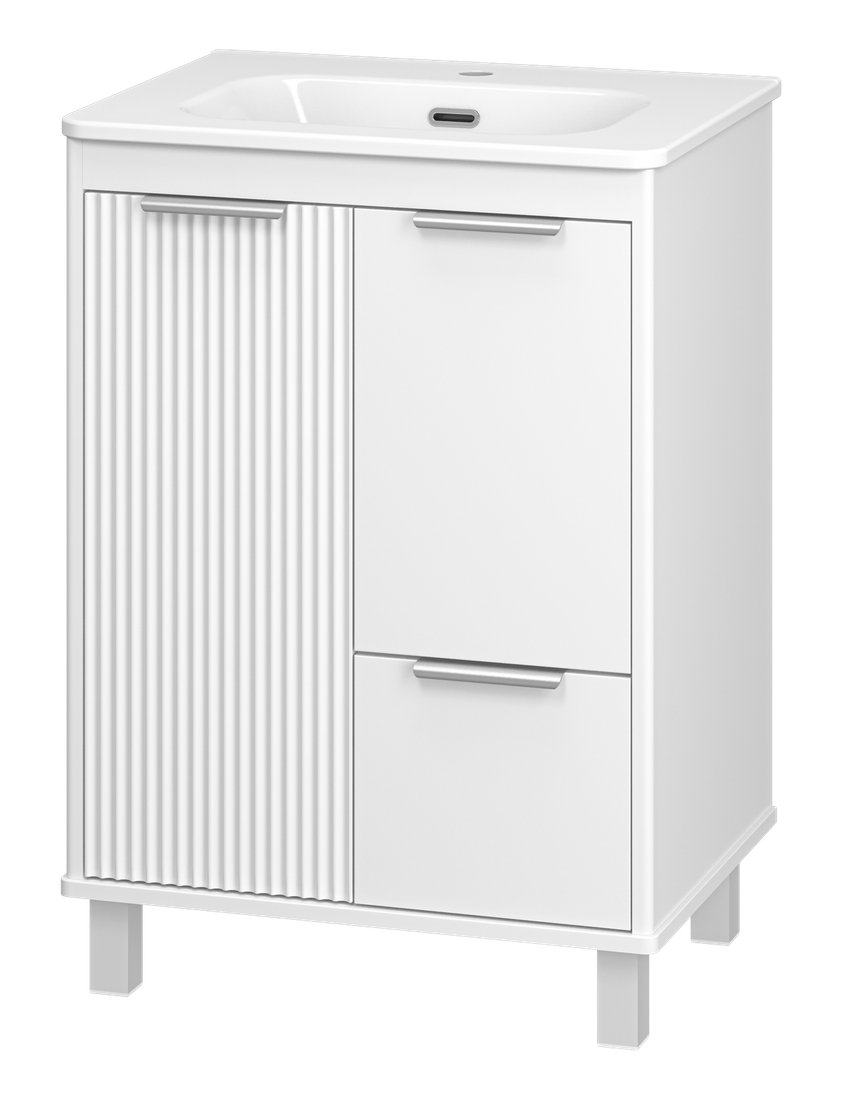 Brevita Тумба под умывальник Risacca 60 RIS-06060-0142Я (белый матовый)