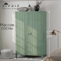 Шкаф распашной Диприз 2 дв Д.70049.1 (Carlos/pantone 5497) в Солигорске