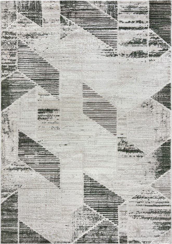 

Ковер для жилой комнаты Safyun Eva LZ135-CREAM-GREEN (0.8x1.5)