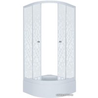 Душевой уголок Triton Стандарт В1 100x100 (мозаика)