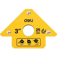 Угольник магнитный Deli DL-HDW25