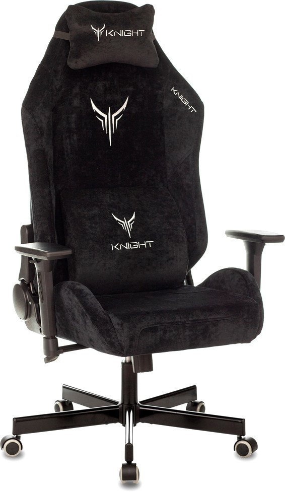

Игровое (геймерское) кресло Knight N1 Fabric (черный)