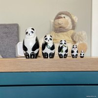 Развивающая игра Брестская Фабрика Сувениров Медведь панда (набор 5 шт)