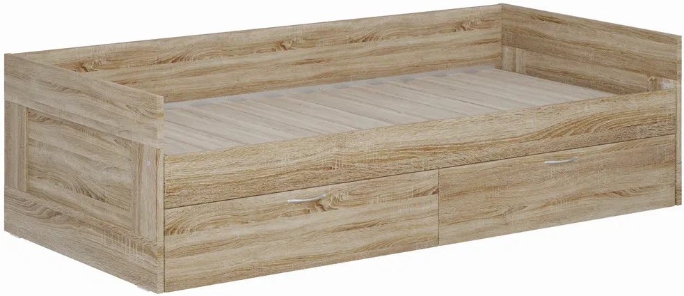 

Кровать с выдвижным спальным местом Mio Tesoro Сириус раздвижная 90x200 2.02.08.230.3 (дуб сонома)