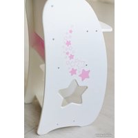 Стульчик для кукол Leader Toys Diamond Star для кормления 73319 (белый)
