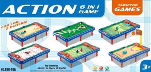 

Игровой стол Tengjia 6 в 1 628-18A