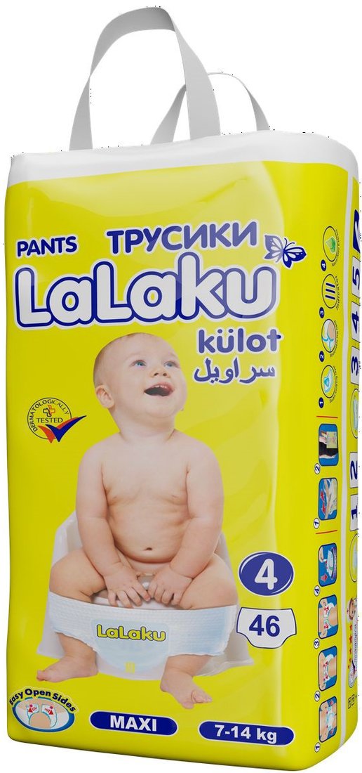 

Трусики-подгузники LaLaKu Pants 4 Maxi (46 шт)