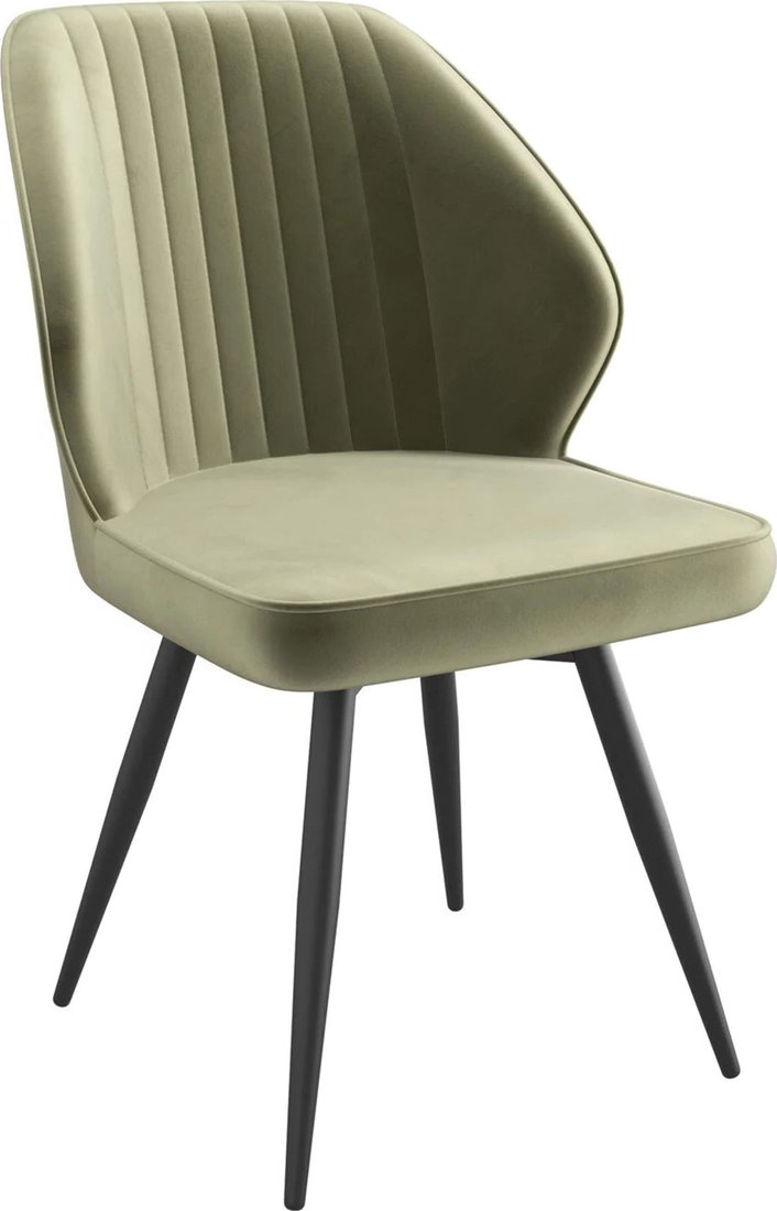 

Стул AksHome MICHAEL-R1 360 (d12 OLIVE LUX/черный)