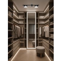 Припотолочная люстра Aitin Pro X3796/2 (черный)