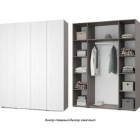 Шкаф распашной Modern Челси Ч41 (анкор темный/анкор светлый)