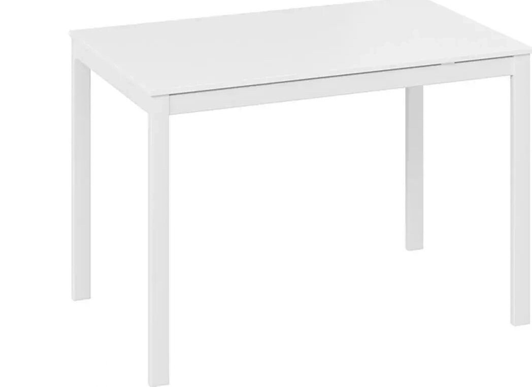 

Кухонный стол Трия Слайд тип 2 (белый матовый/белый)