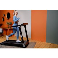 Электрическая беговая дорожка Unixfit Hi-tech F2 Plus (dark storm)