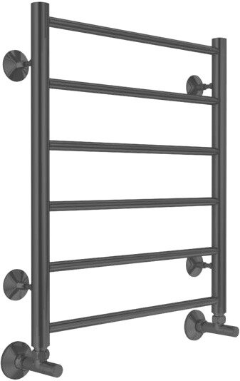 

Полотенцесушитель TERMINUS Аврора П6 500x600 RAL 9005 (черный)