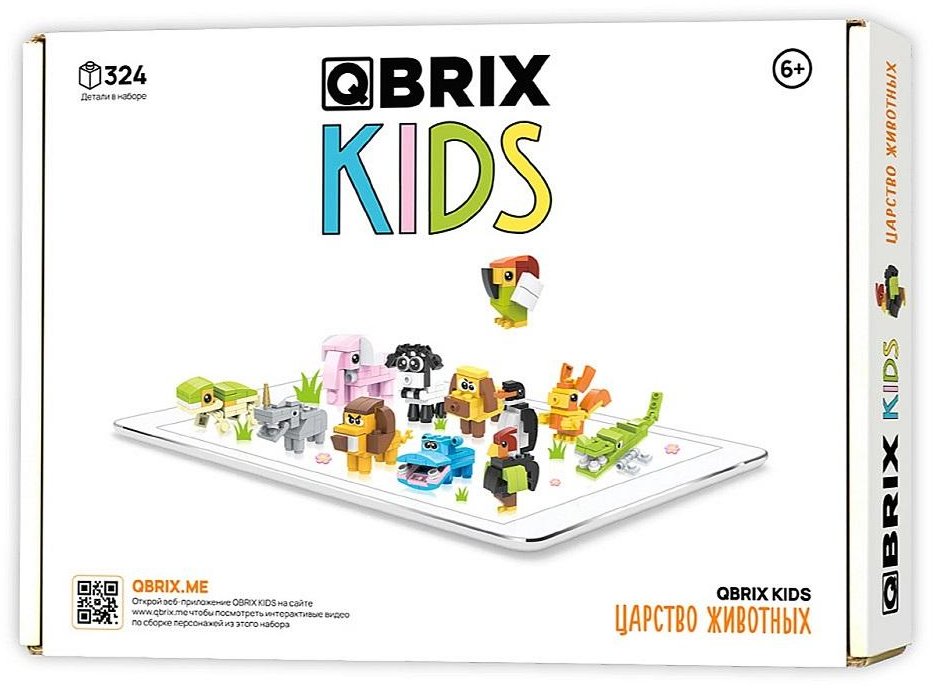 

Конструктор QBRIX Kids Царство животных