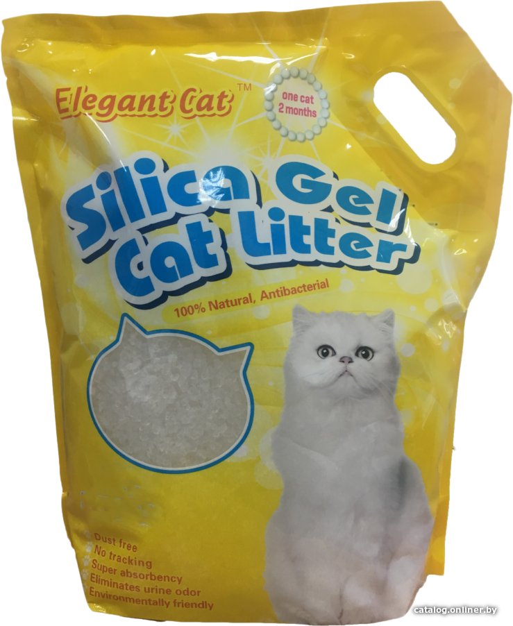 Наполнитель для туалета Elegant Cat звездный песок (7.6 л)
