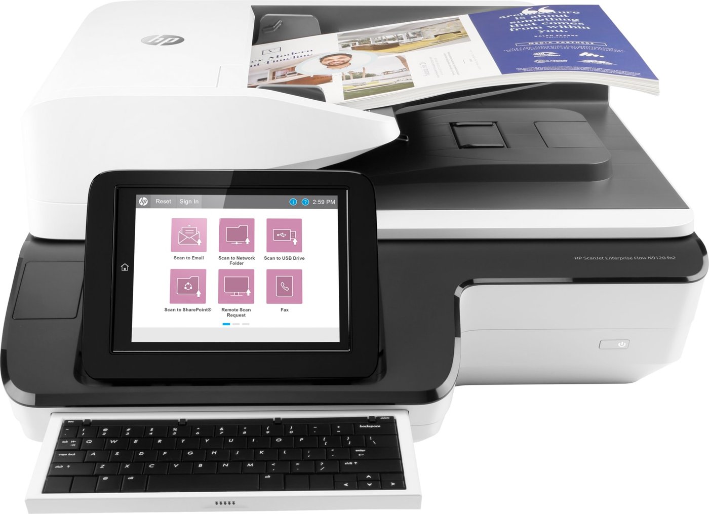 

Сканер HP Scanjet Enterprise Flow N9120 L2763A