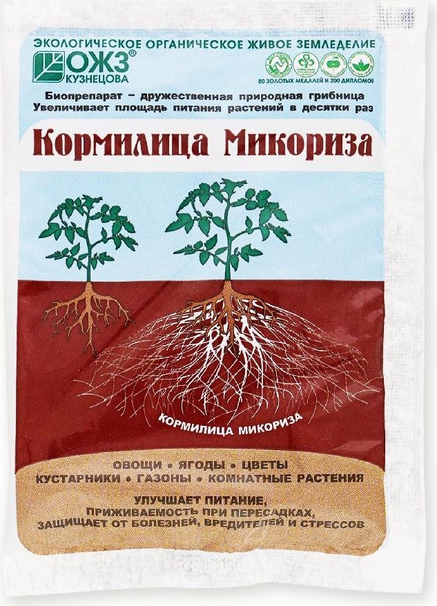 

Смесь бактерий ОЖЗ Кузнецова Кормилица Микориза для корней универсальная (1 л)