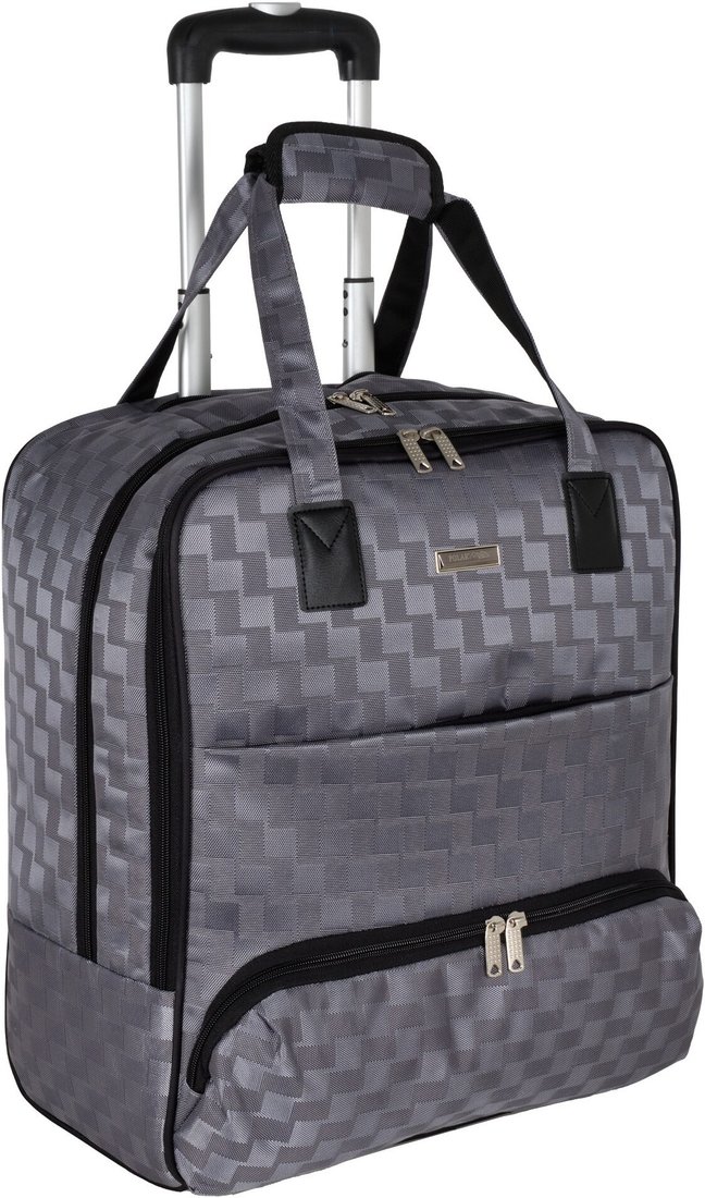 

Сумка-тележка Polar П7104-1 шашечки (серый)