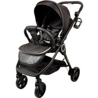 Универсальная коляска Panda Baby Supra (2 в 1, черный)