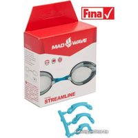 Очки для плавания Mad Wave Streamline (серый)