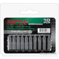 Набор бит Toptul FSBA0801G (10 предметов)
