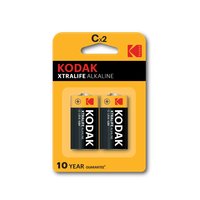 Батарейка Kodak Xtralife C/LR14 Alkaline 1.5V 30952041 (2шт)