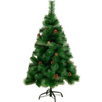 Елка Зимнее волшебство Зеленый шишки 1.2м 701406